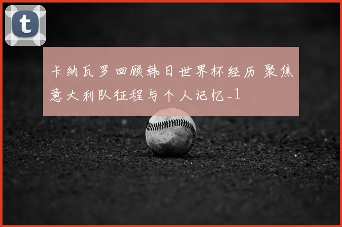卡纳瓦罗回顾韩日世界杯经历 聚焦意大利队征程与个人记忆_1
